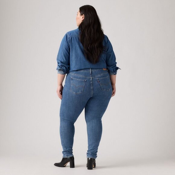 Levi's 721 Plus Size 20W High Rise Skinny Jeans, Medium Wash NEW - Picture 2 of 7